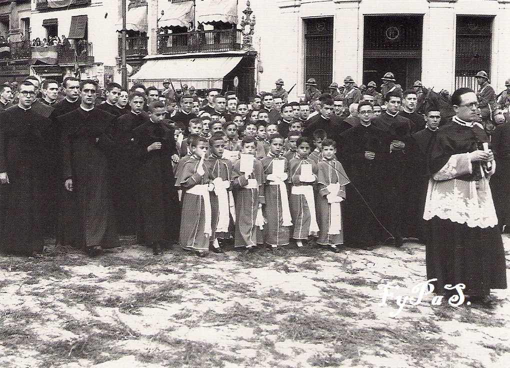 Procesión del Corpus 1941 Angel Urcelay